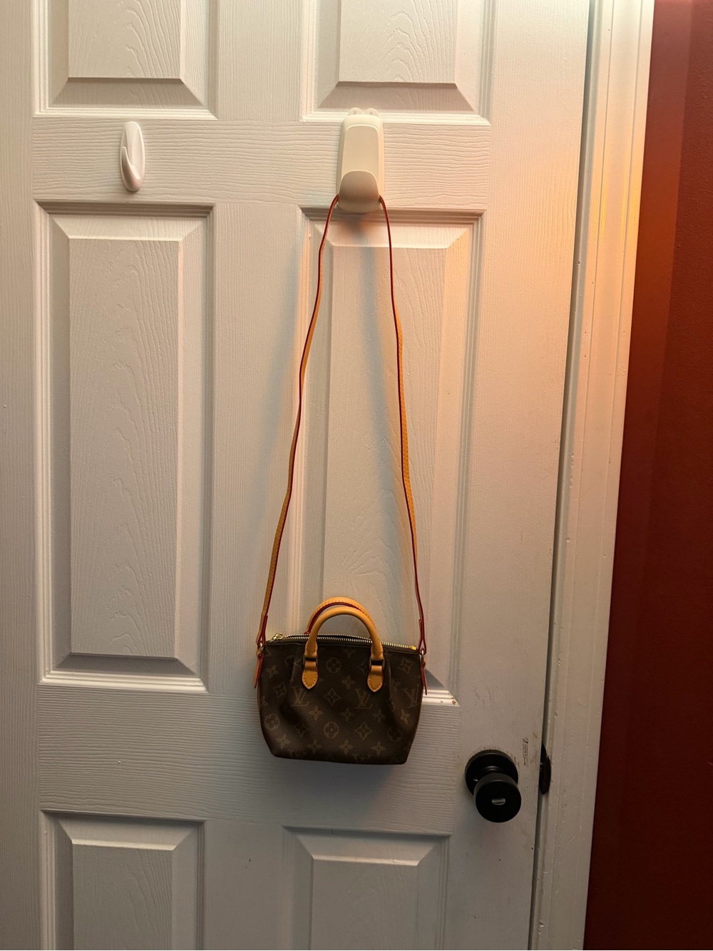 Brown Monogram crossbody bag - Picture 13 of 15